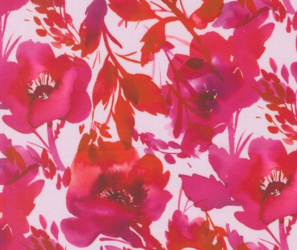Poppies Pink - 0.1m -