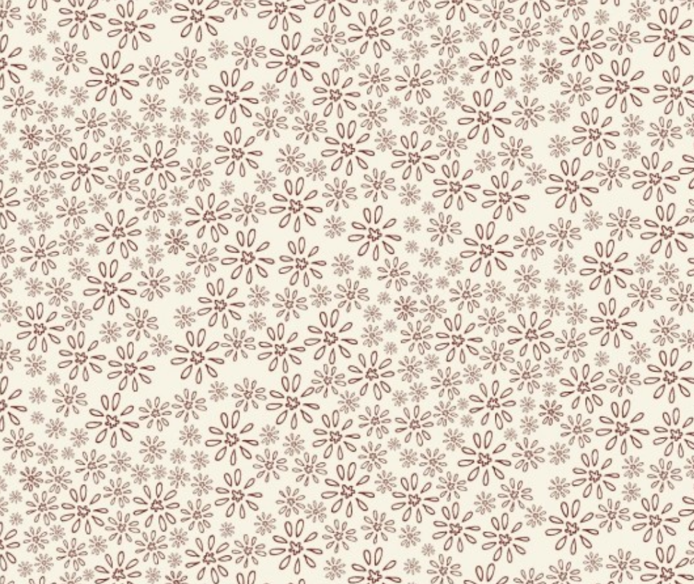 Lynnette Anderson Red Velvet Cream Flowers