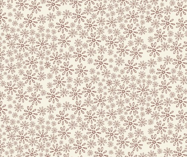 Lynnette Anderson Red Velvet Cream Flowers