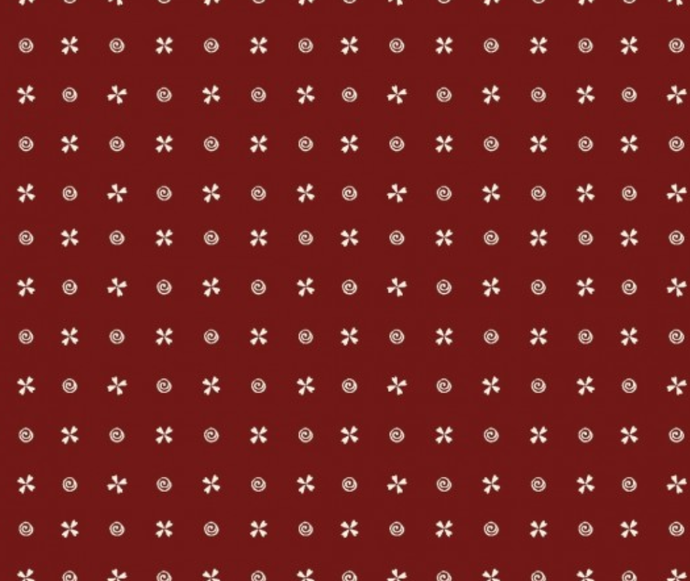 Lynnette Anderson Red Velvet Tiny Crosses Red