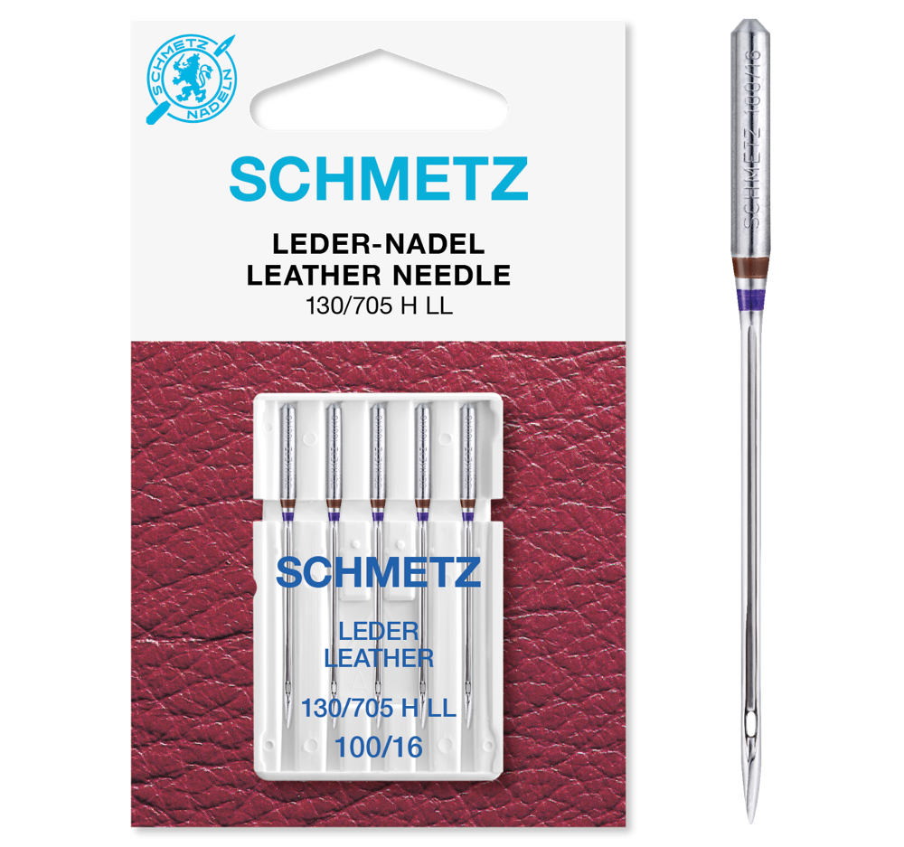 Schmetz Domestic Machine Leather Needles 100/16
