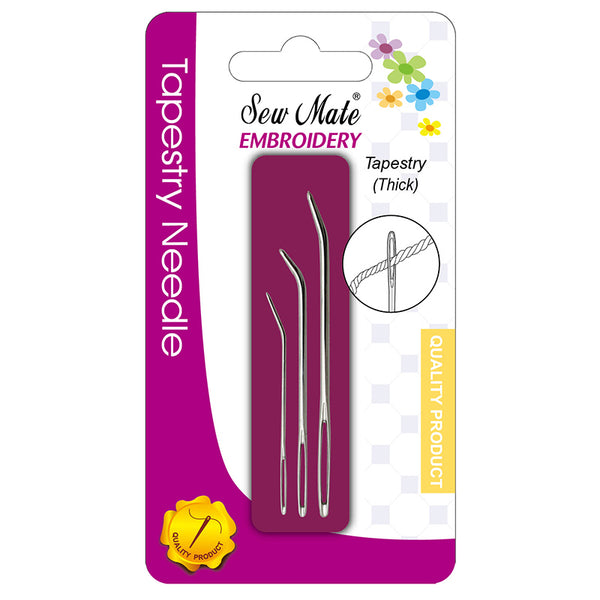 Sew Mate Bent Tip Tapestry Needle Set
