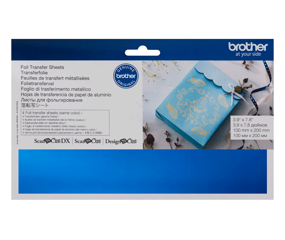 Scan N Cut Blue Foil - CAFTSBLU1