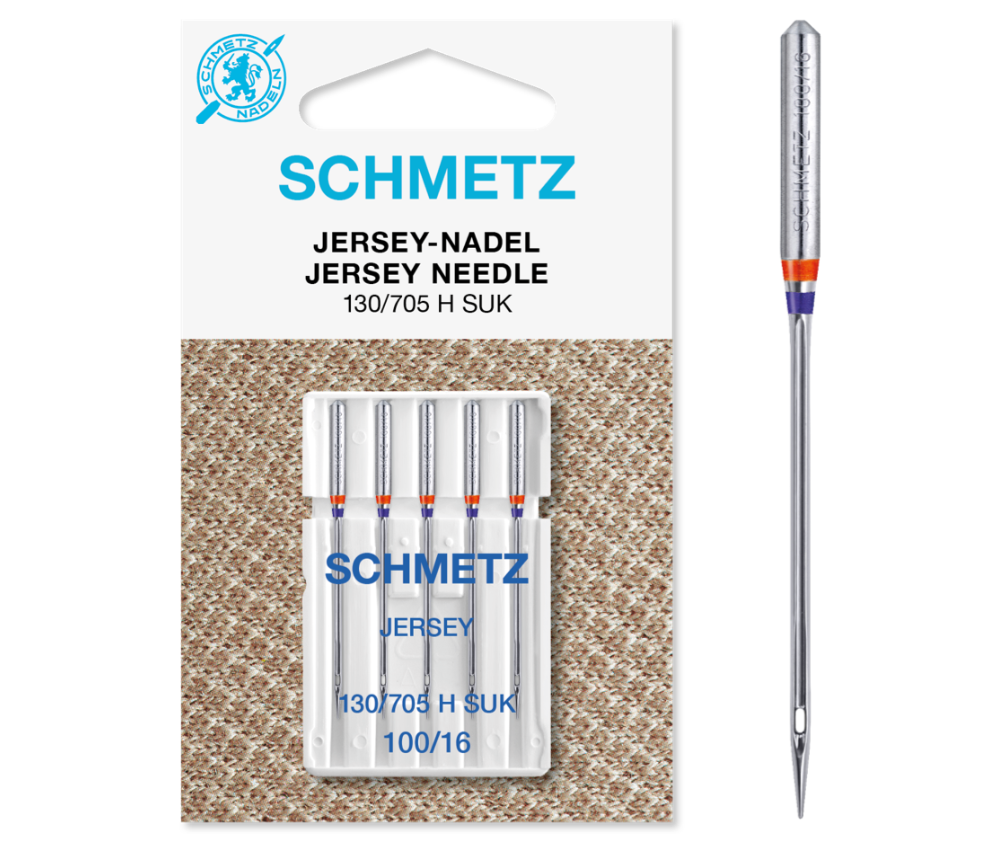 Schmetz Domestic Sewing Machine Ballpoint Needles 100/16