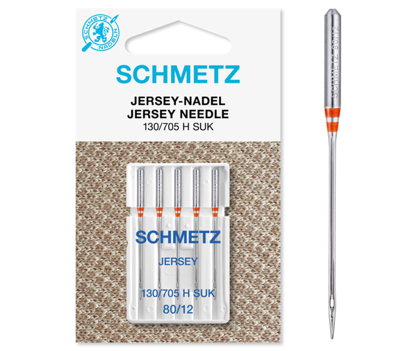 Schmetz Domestic Jersey/Ballpoint Needles 80/12