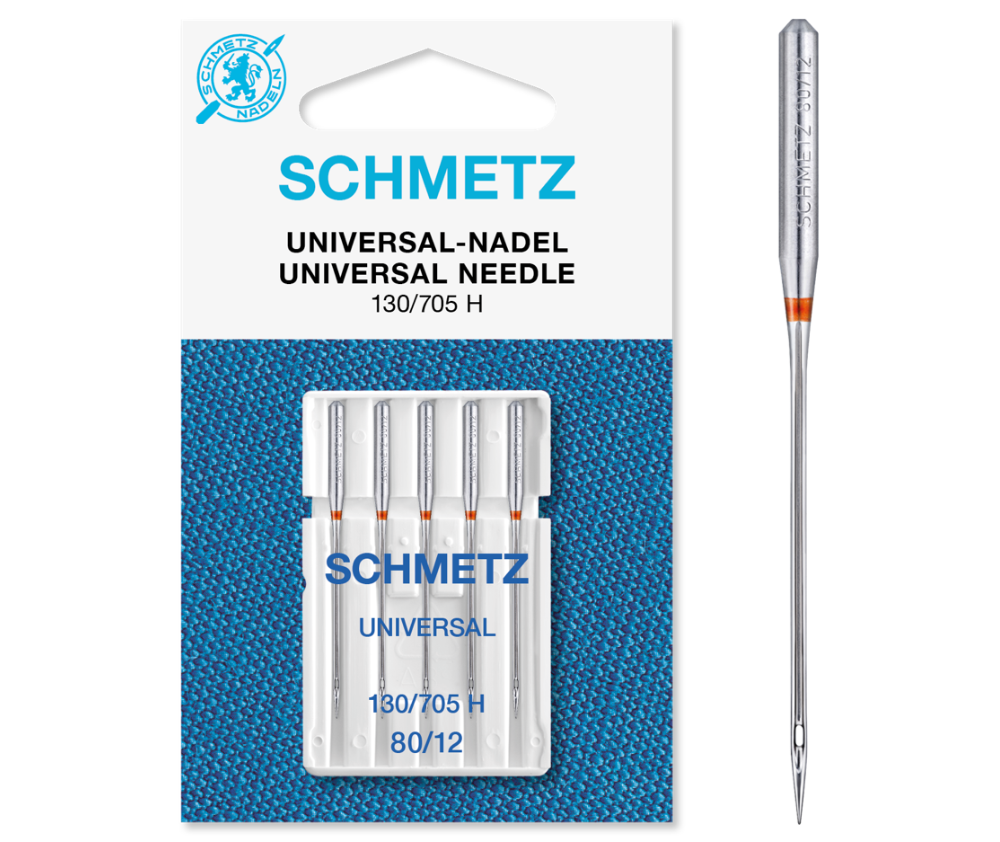 Schmetz Domestic Sewing Machine Needles Universal 80/12