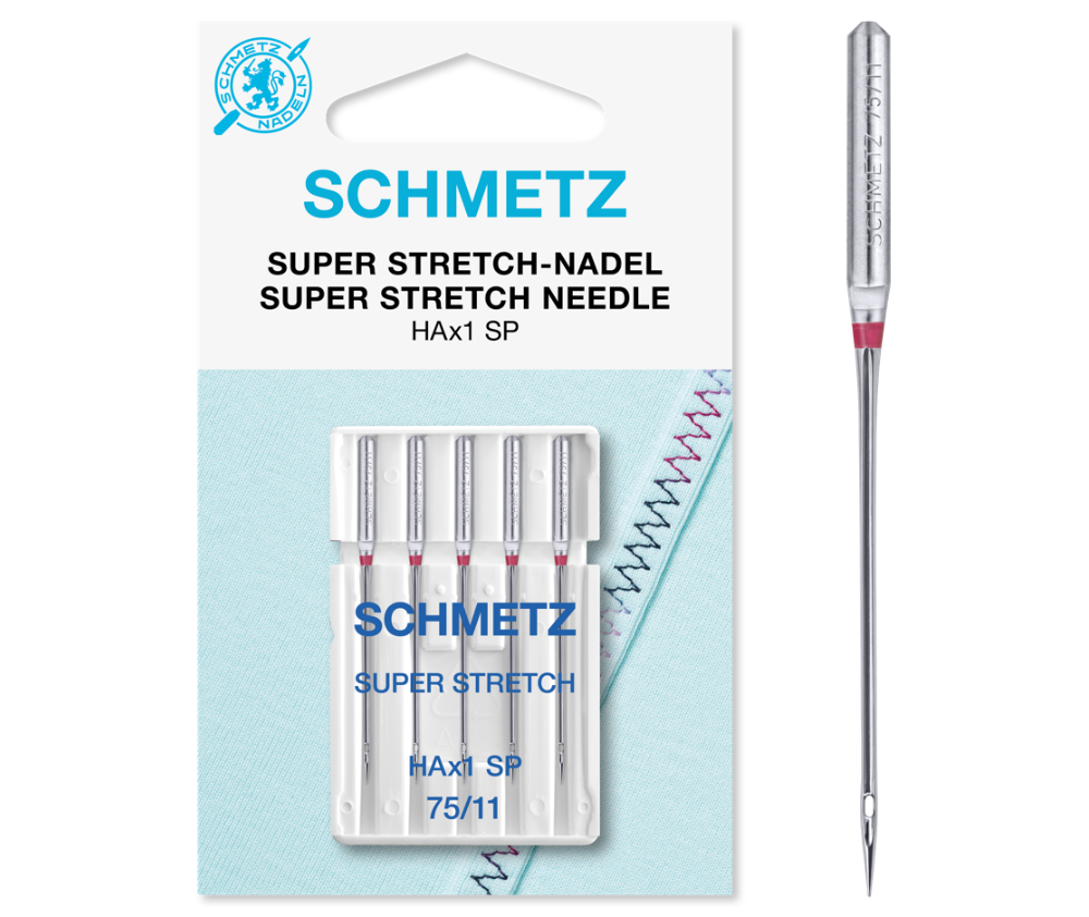 Schmetz Domestic Super Stretch HAx1SP Needles 75/11