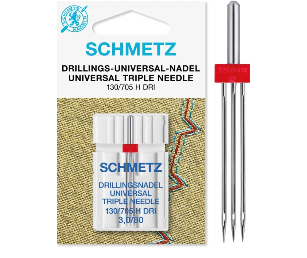 Schmetz Domestic Triple Needle Universal 3.0-80/12