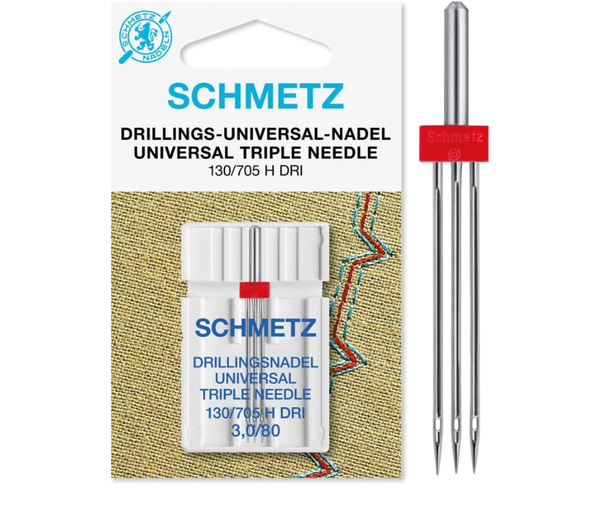 Schmetz Domestic Triple Needle Universal 3.0-80/12