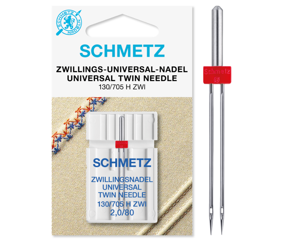 Schmetz Domestic Universal Twin Needle 2,0/80