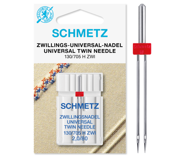Schmetz Domestic Universal Twin Needle 2,0/80