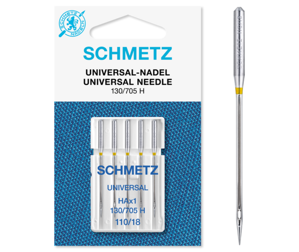 Schmetz Domestic Sewing Machine Needles Universal 110/18