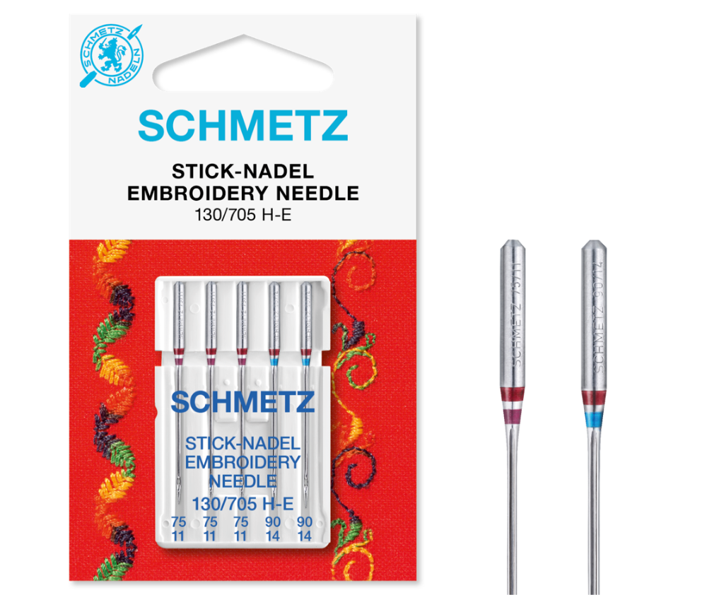 Schmetz Embroidery Domestic Needles Assorted
