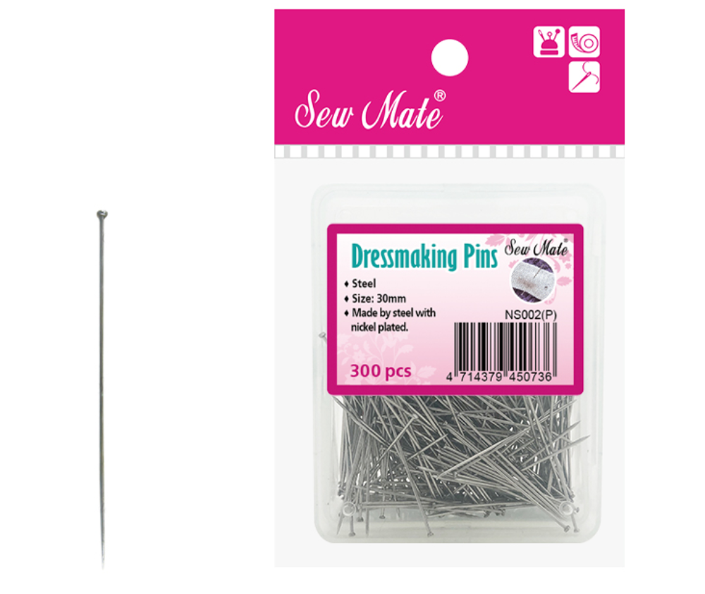 Sew Mate Dressmaking Pins 300pcs