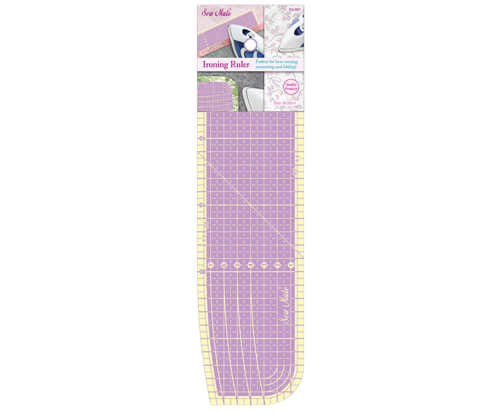 Sew Mate Ironing Ruler 8 x 30cm
