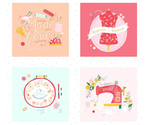 Sew Wonderful 100% Cotton Fabric - 60cm Panel