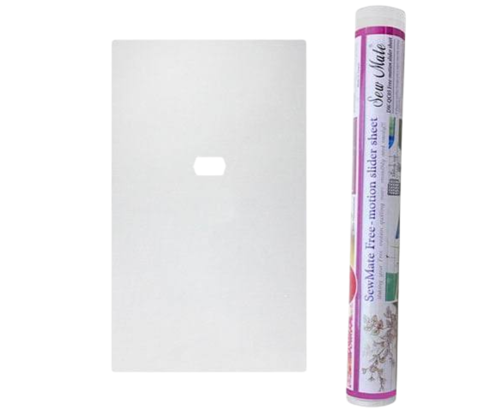 Sew Mate Free Motion Slider Sheet - White
