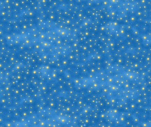 Owl Always Love You Shiny Stars Blue  - 10cm Increments