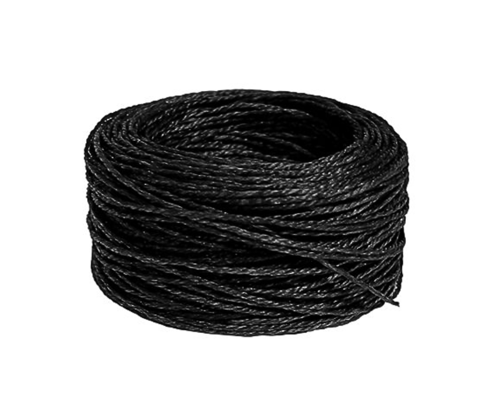 Speedy Stitcher Coarse Waxed Thread - Black 30 Yard Skein