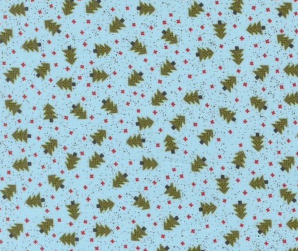 Spruce Sky 100% Cotton - 0.1m