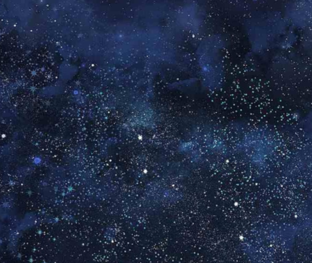Stary Nights Navy - CD8349-NAVY - 10cm Increments