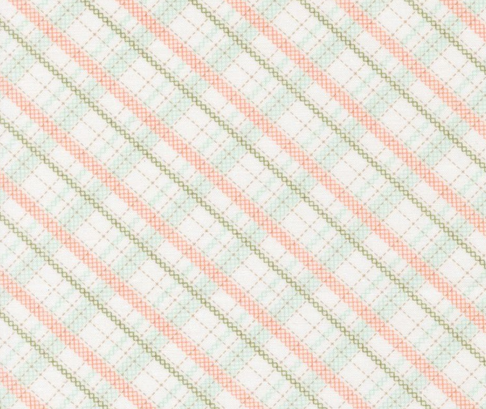 Cross Stitch Plaid Cloud