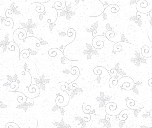 We Love Christmas - Holly 100% Cotton - 10cm Increments
