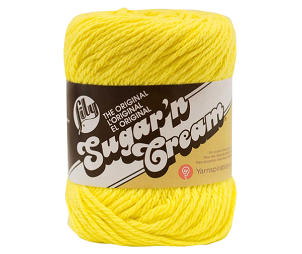 Lily Sugar 'n Cream Solids 100% USA grown cotton