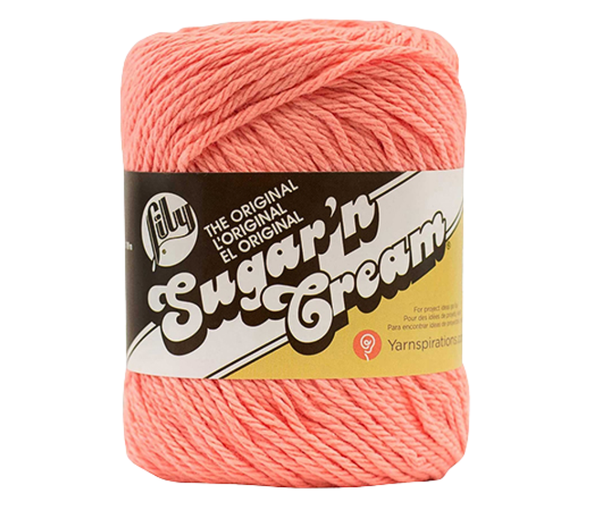 Lily Sugar 'n Cream Solids 100% USA grown cotton
