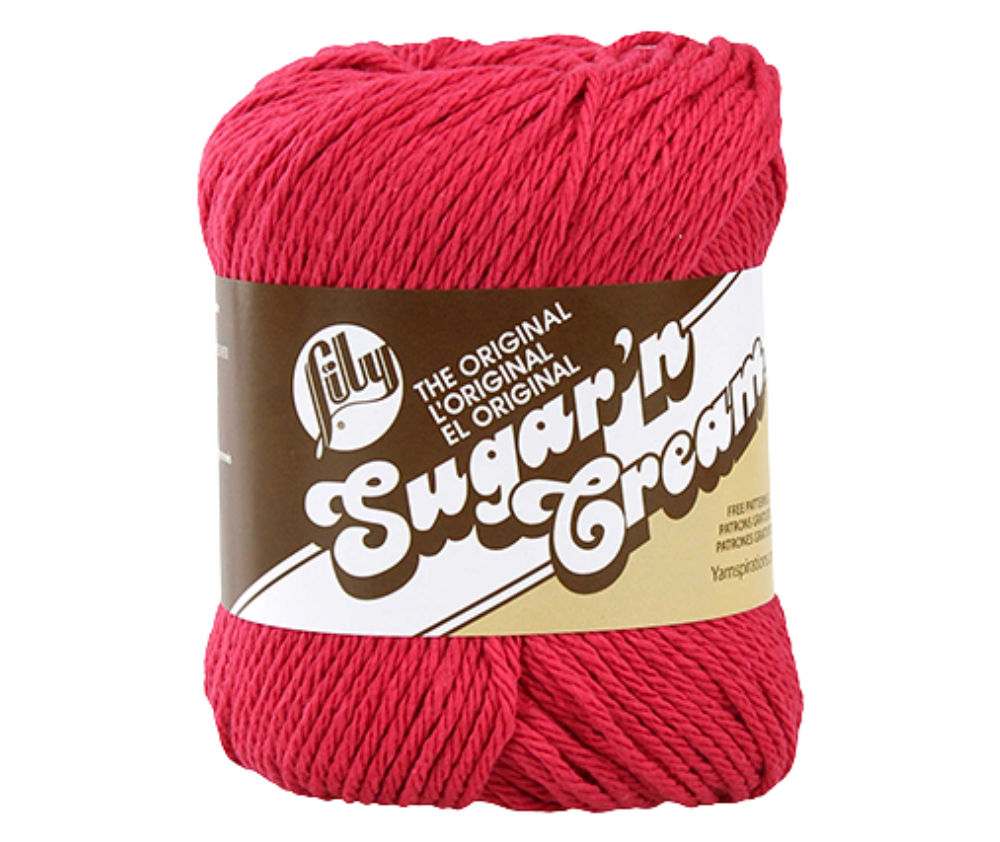 Lily Sugar 'n Cream Solids 100% USA grown cotton