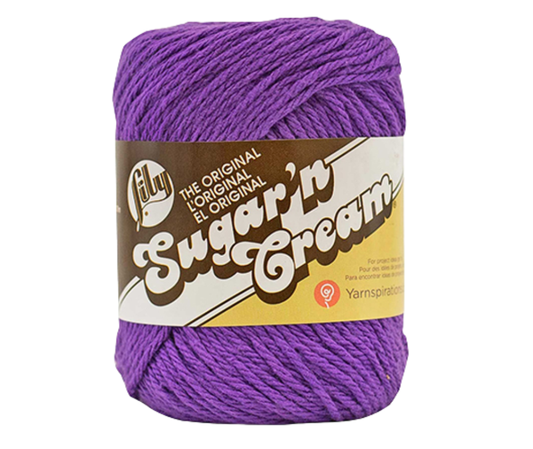 Lily Sugar 'n Cream Solids 100% USA grown cotton
