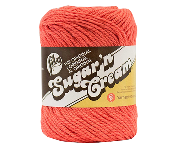 Lily Sugar 'n Cream Solids 100% USA grown cotton