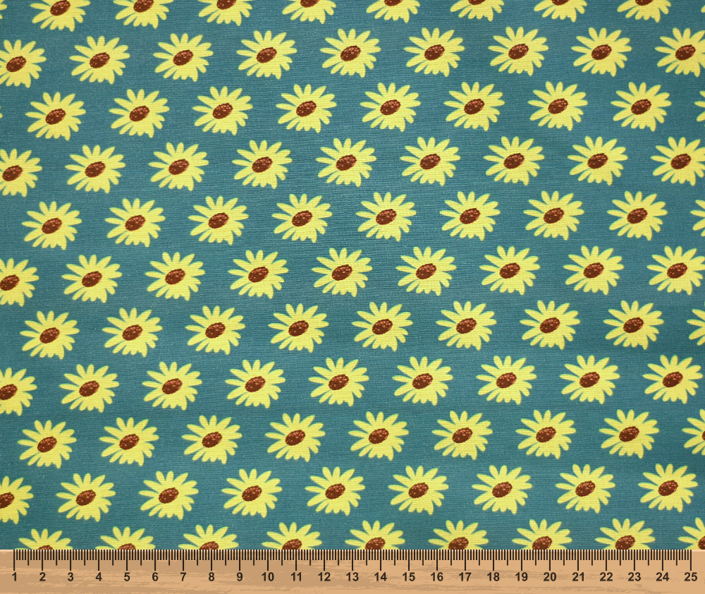 Summer Garden 100% Cotton Fabric - 10cm Increments
