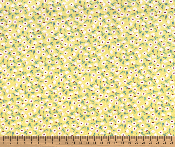 Summer Garden 100% Cotton Fabric - 10cm Increments