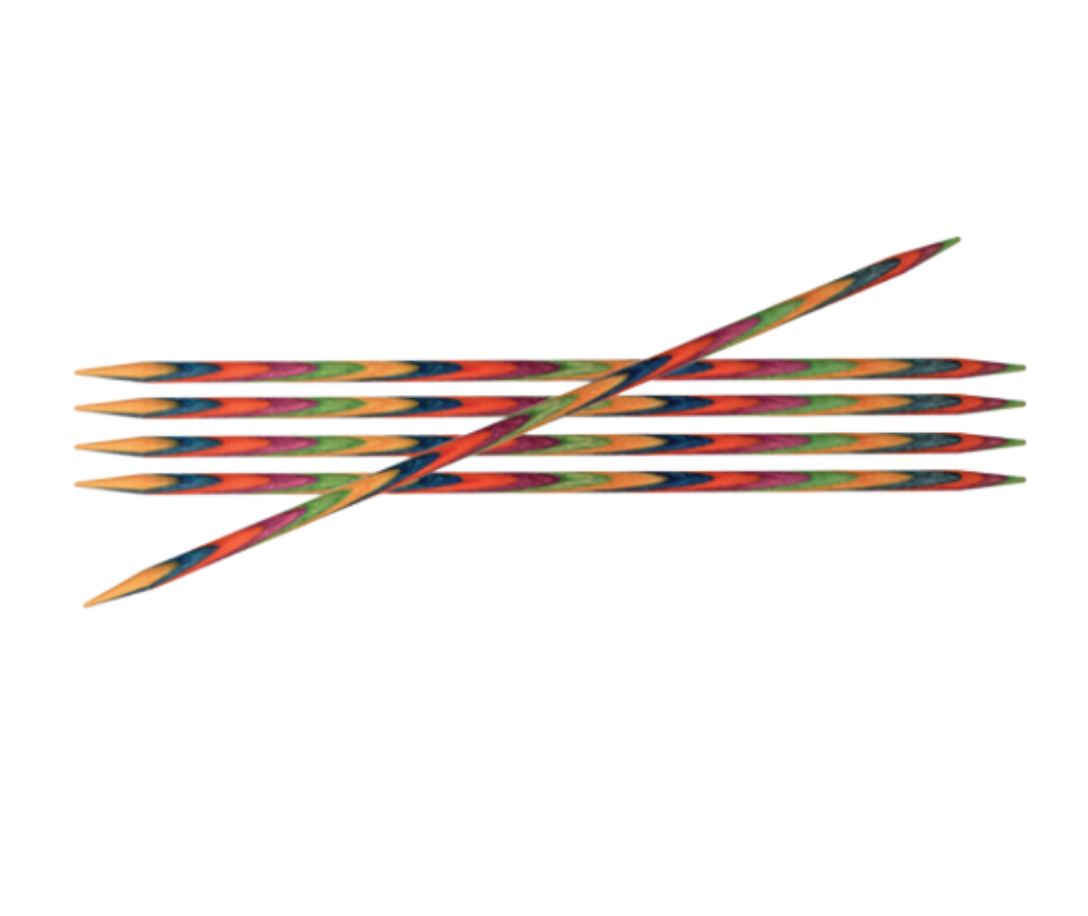 Knitpro Symfonie Double Pointed Needles 15cm - 15 Sizes Available