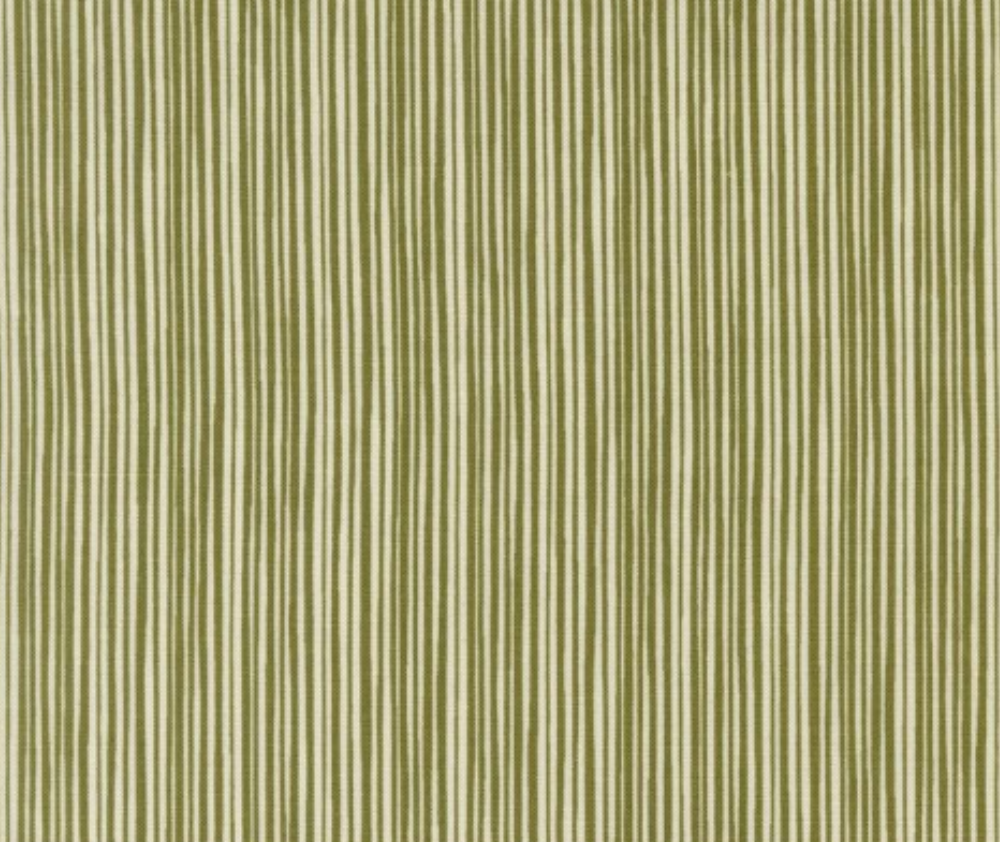 Tiny Stripe Pine 100% Cotton - 0.1m