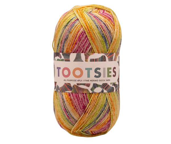 Countrywide: Tootsies 4 Ply Merino Sock Yarn