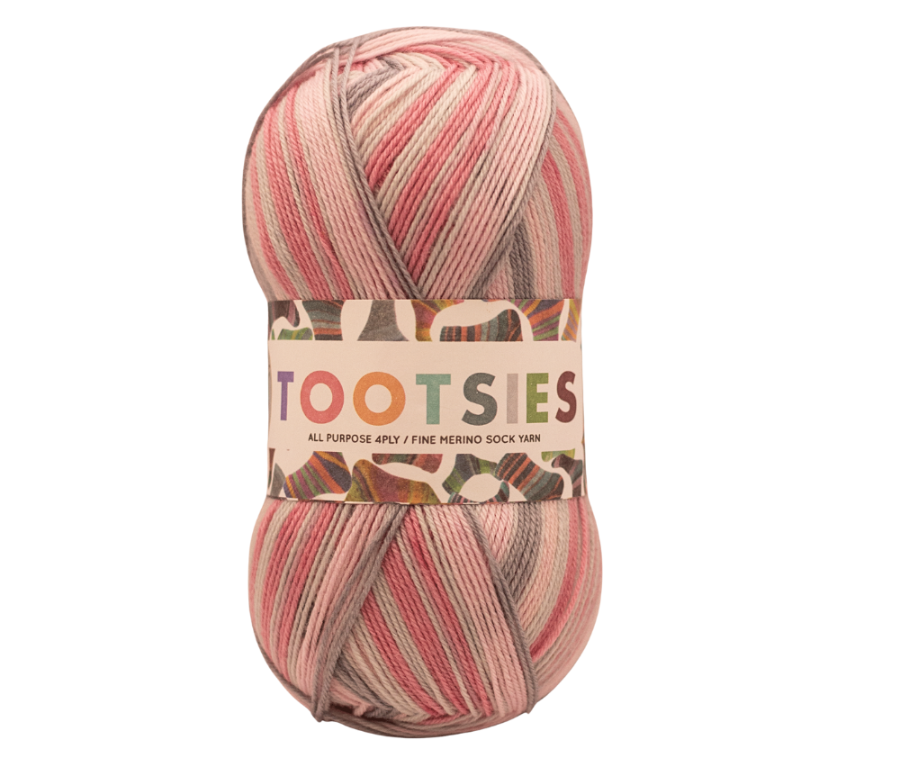 Countrywide: Tootsies 4 Ply Merino Sock Yarn