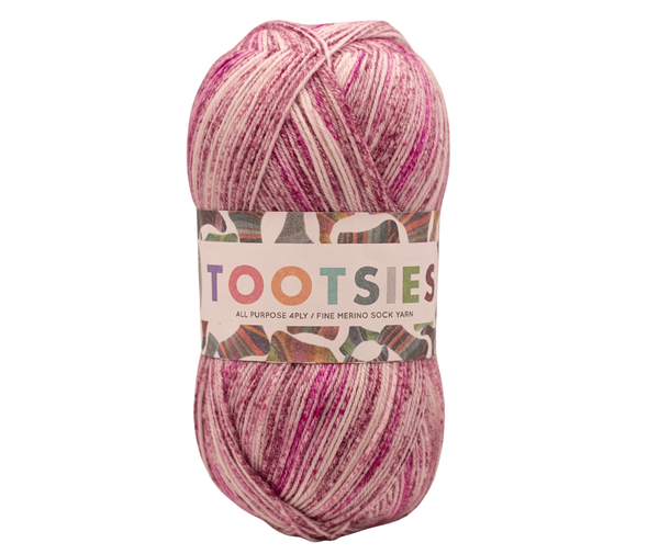 Countrywide: Tootsies 4 Ply Merino Sock Yarn