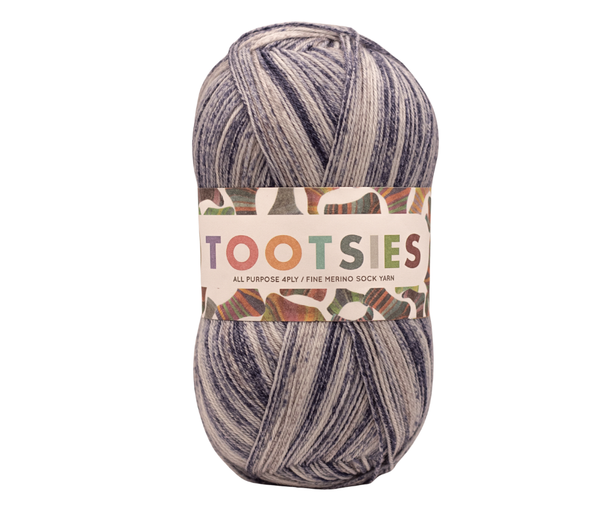 Countrywide: Tootsies 4 Ply Merino Sock Yarn