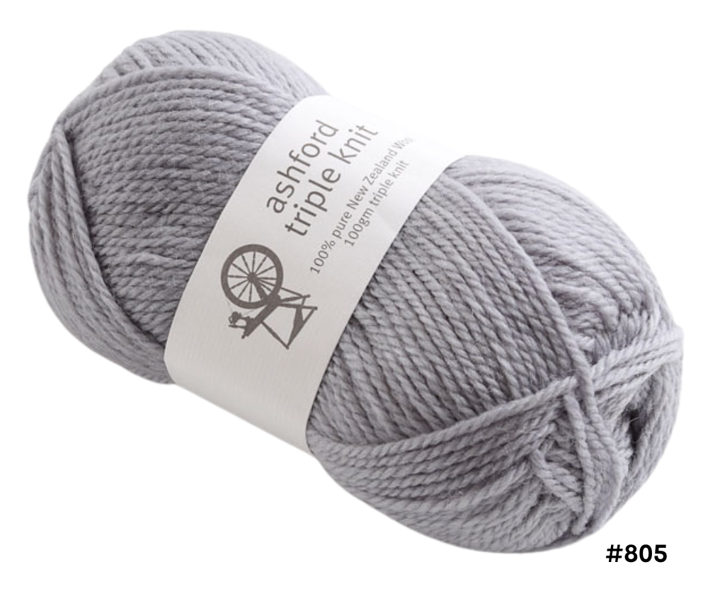 Ashford Triple Knit 12ply 100% NZ Wool - Various Colours