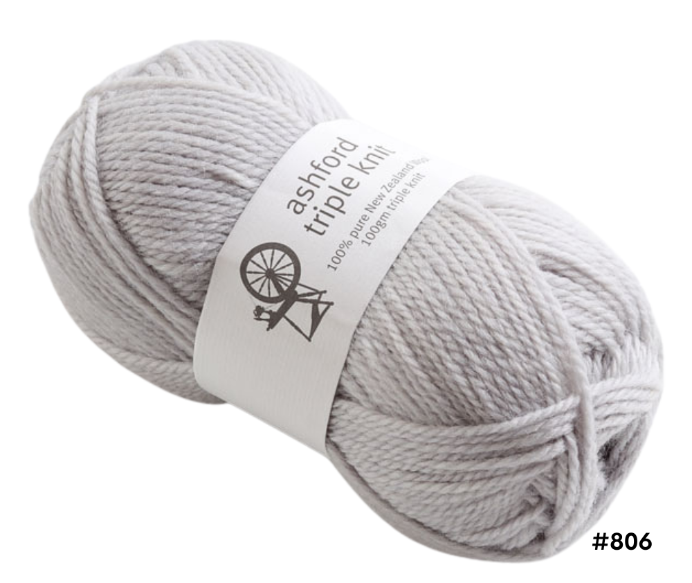 Ashford Triple Knit 12ply 100% NZ Wool - Various Colours