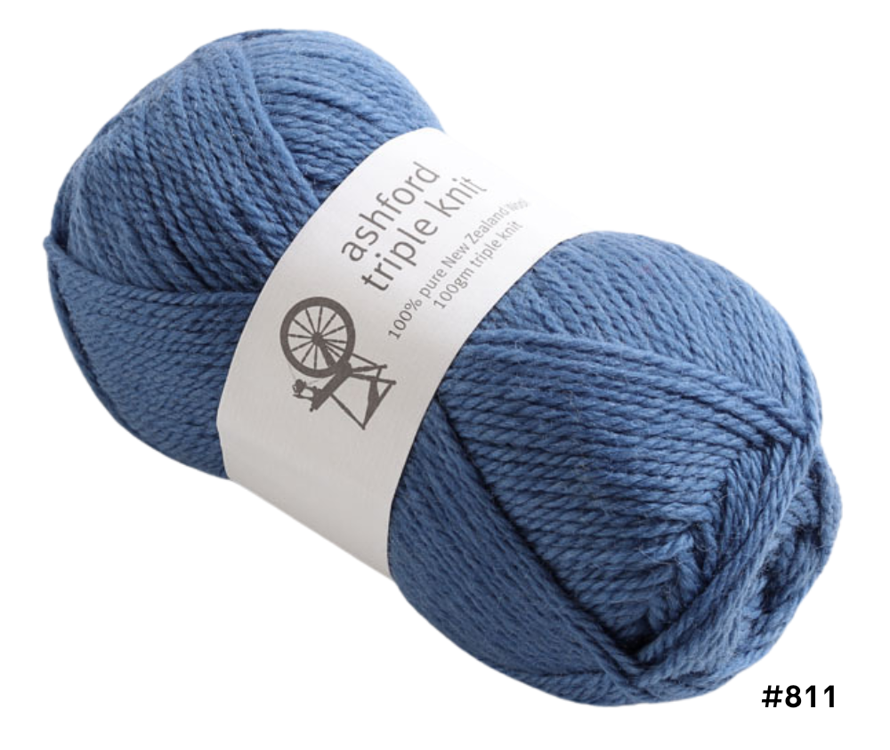 Ashford Triple Knit 12ply 100% NZ Wool - Various Colours