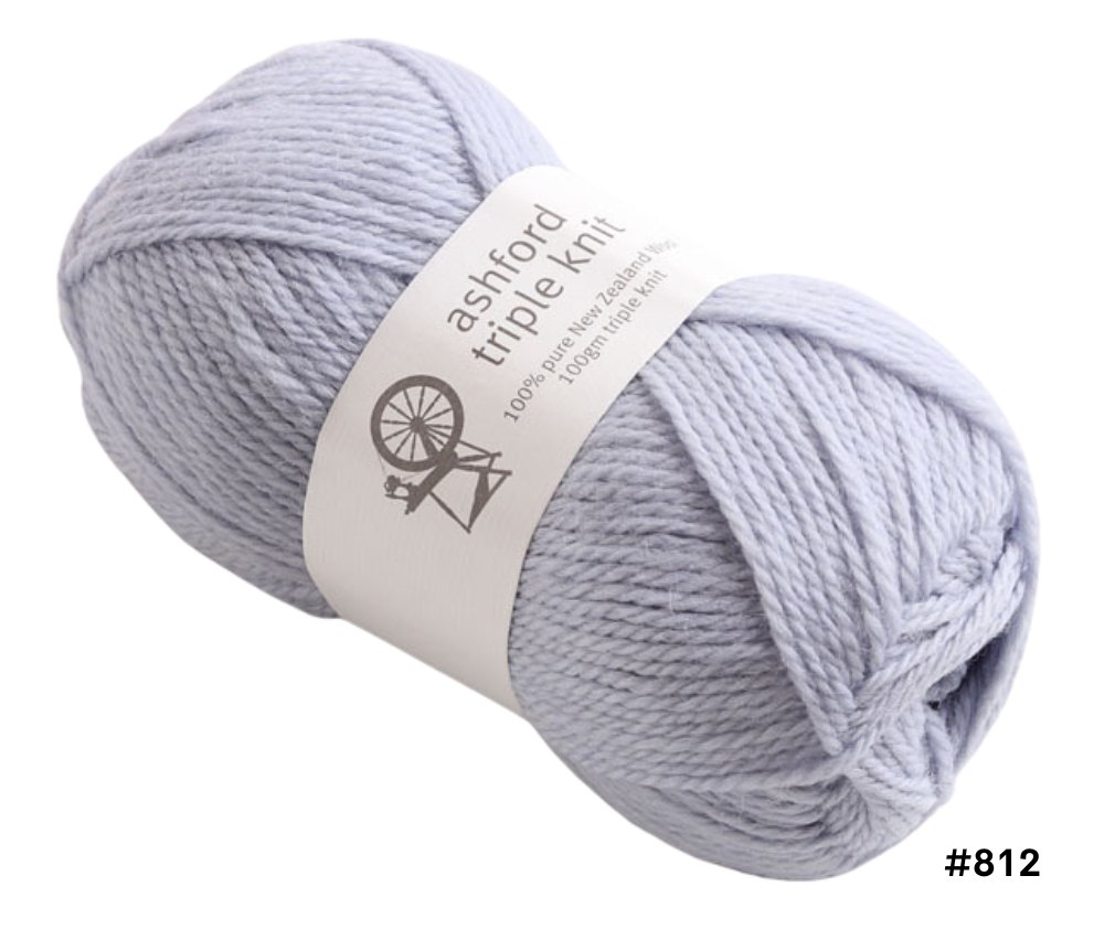 Ashford Triple Knit 12ply 100% NZ Wool - Various Colours
