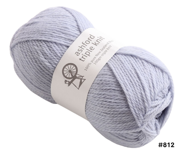Ashford Triple Knit 12ply 100% NZ Wool - Various Colours