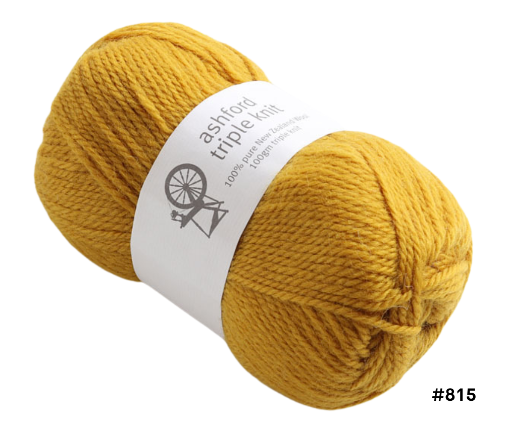 Ashford Triple Knit 12ply 100% NZ Wool - Various Colours