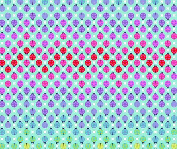 Tula Pink Painted Ladies 100% Cotton Fabric - 10cm Increments