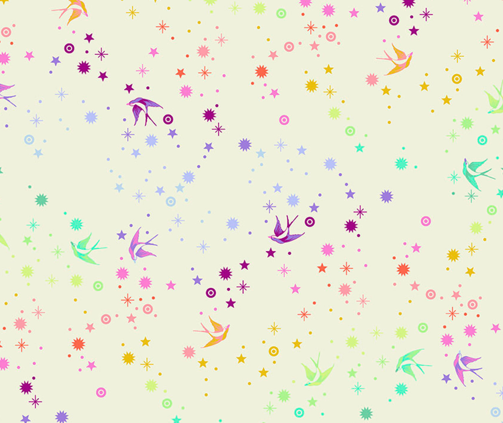 Tula Pink Fairy Dust Cotton Candy - 0.1m