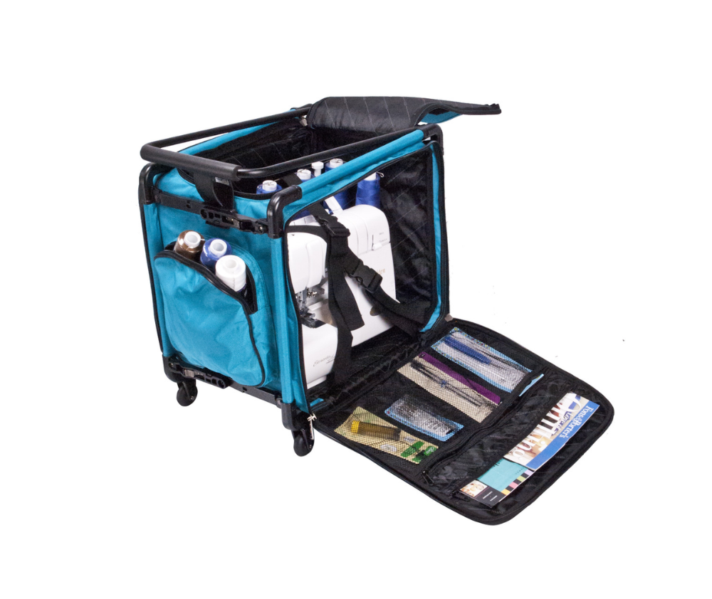 Tutto 20" Large Overlocker Trolley Bag - Turquoise