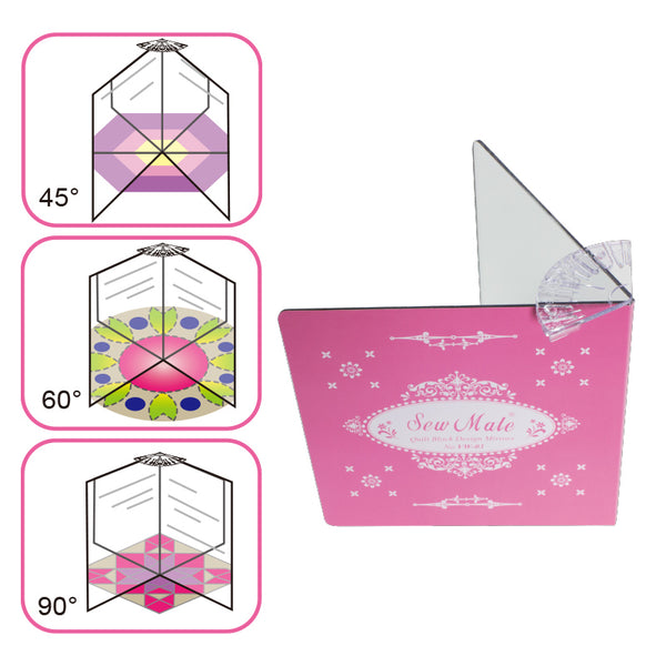 Sew Mate Quilt Block Design Mirror